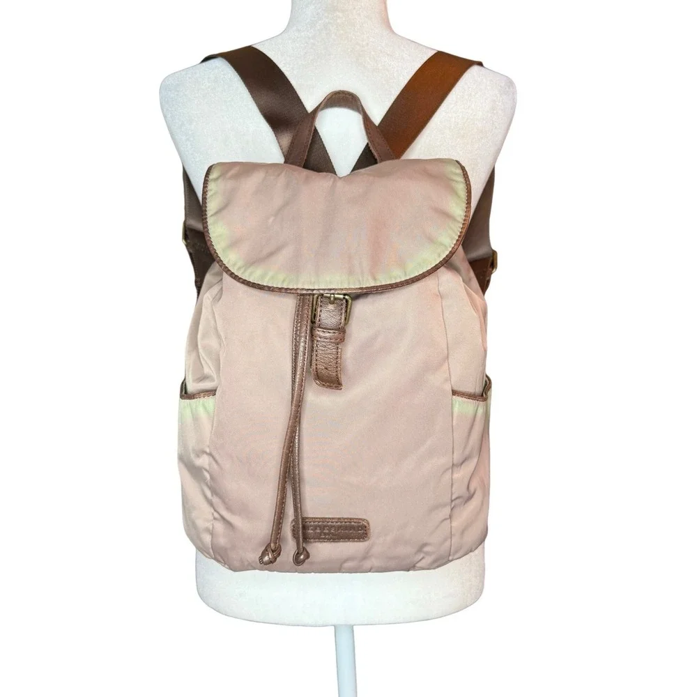 Liebeskind Berlin Nylon & Leather‎ Backpack Y2K Vintage Bag Germany